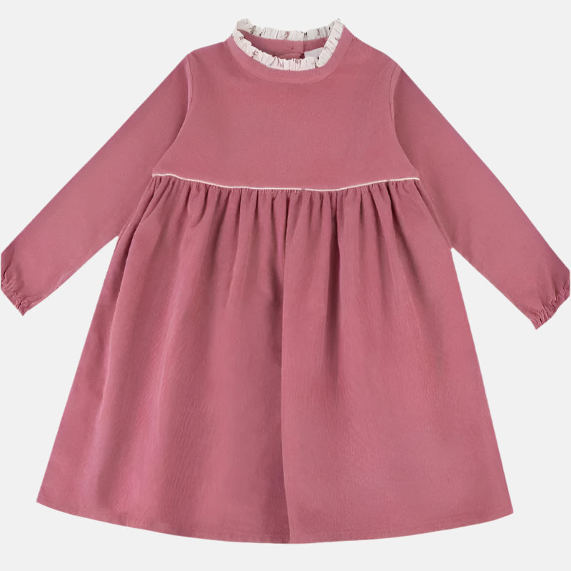 Pink Corduroy Dress