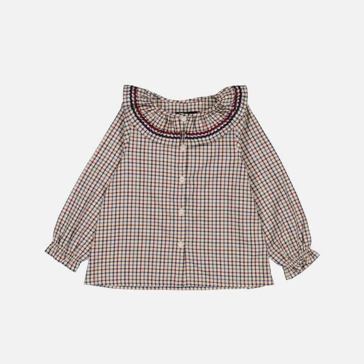 Gingham blouse