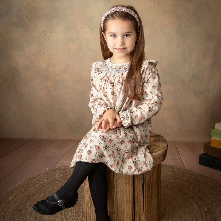 Smock Dress in Corduroy