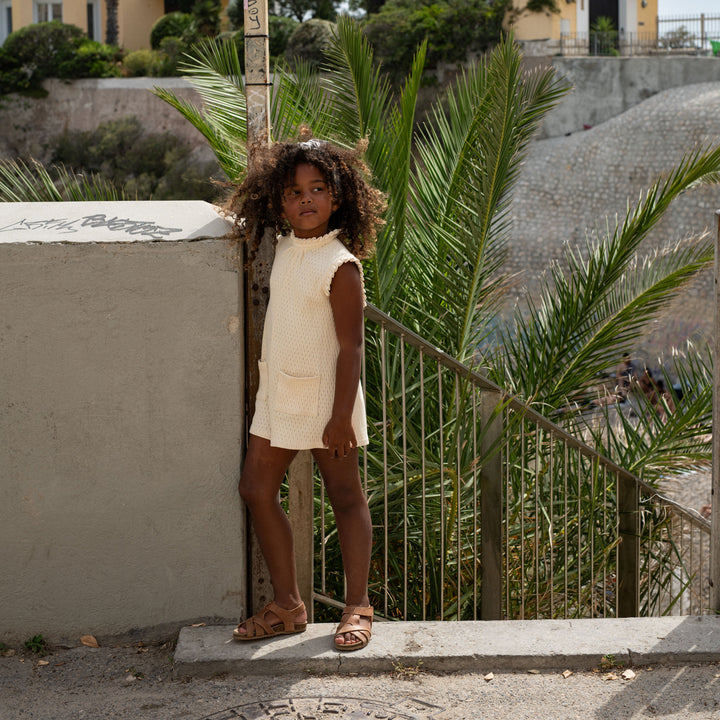 Organic Cotton Knit Jumpsuit