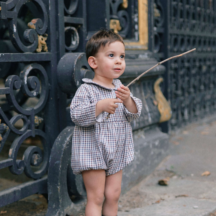 Gingham Romper