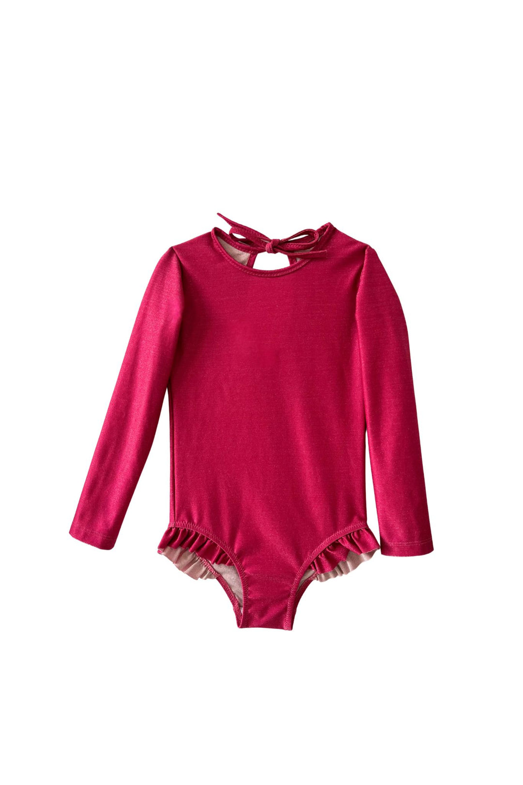 Iridescent Raspberry Swimsuit
