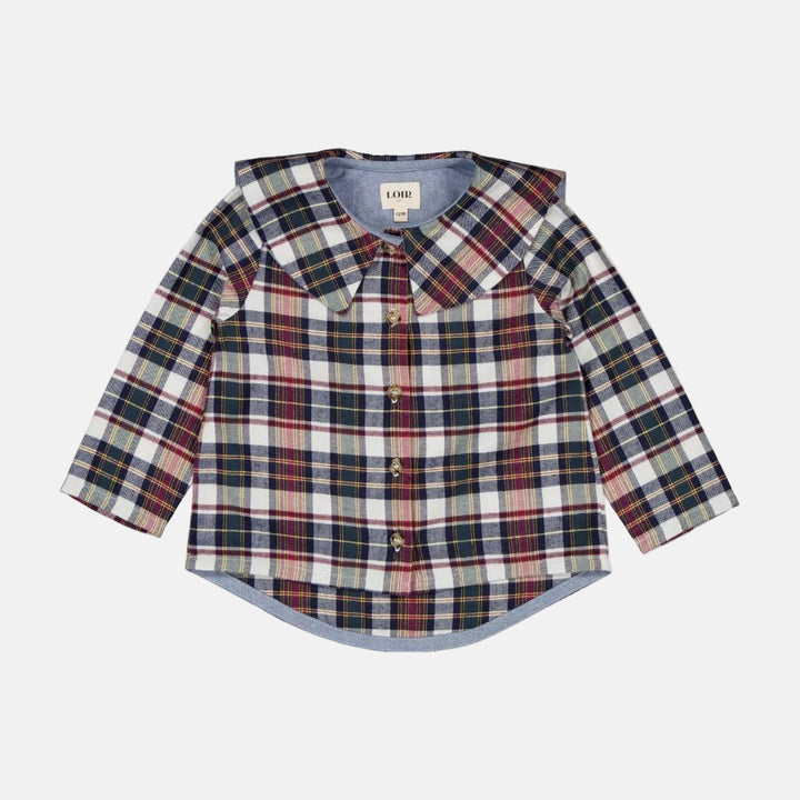Tartan Shirt Collar