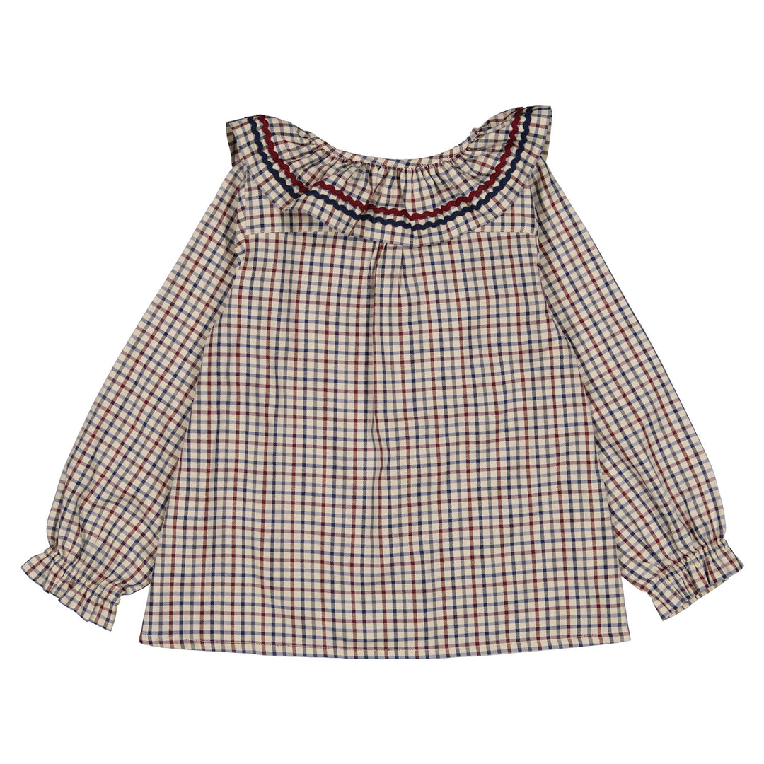 Gingham blouse