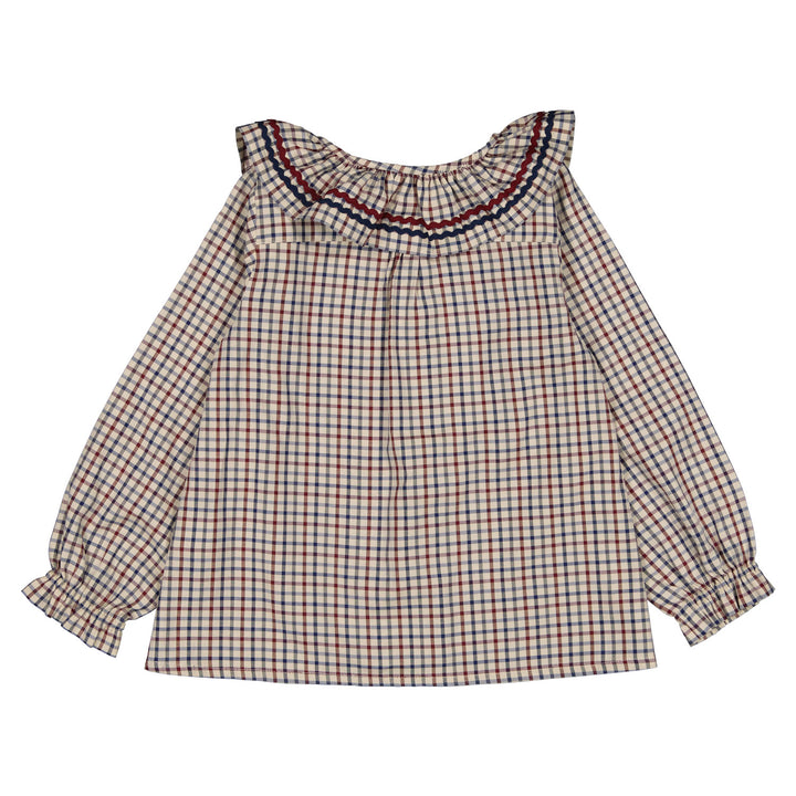 Gingham blouse