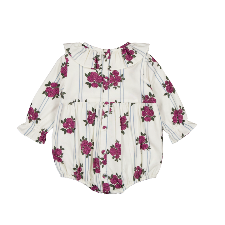Peonies Romper Little Sister
