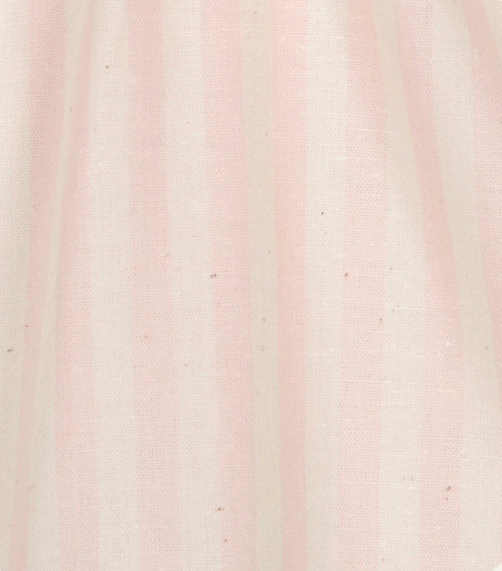 Sailor Collar Dress With Pink Stripes